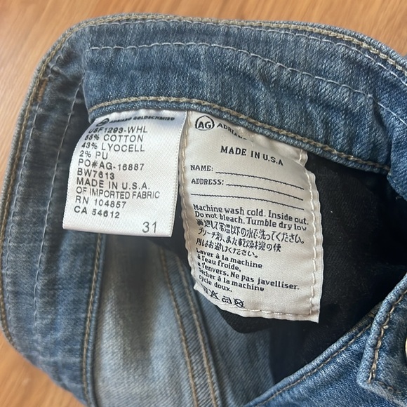 AG Adriano Goldshmied Ex-Boyfriend Jean Shorts - Picture 7 of 10